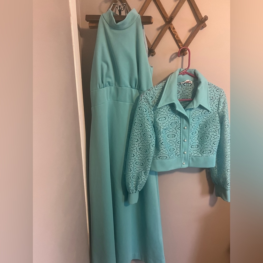 Vintage 1970’s Windsor Evening Gown. US 6P
